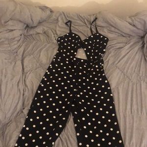 Polk a dot Jumpsuit